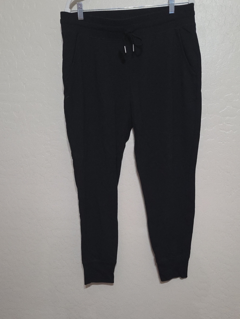 Daily Ritual Black Drawstring Jogger Pants